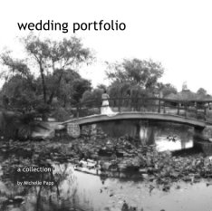 wedding portfolio book cover