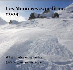 Les Menuires expedition 2009 book cover