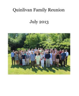 Quinlivan Family Reunion book cover