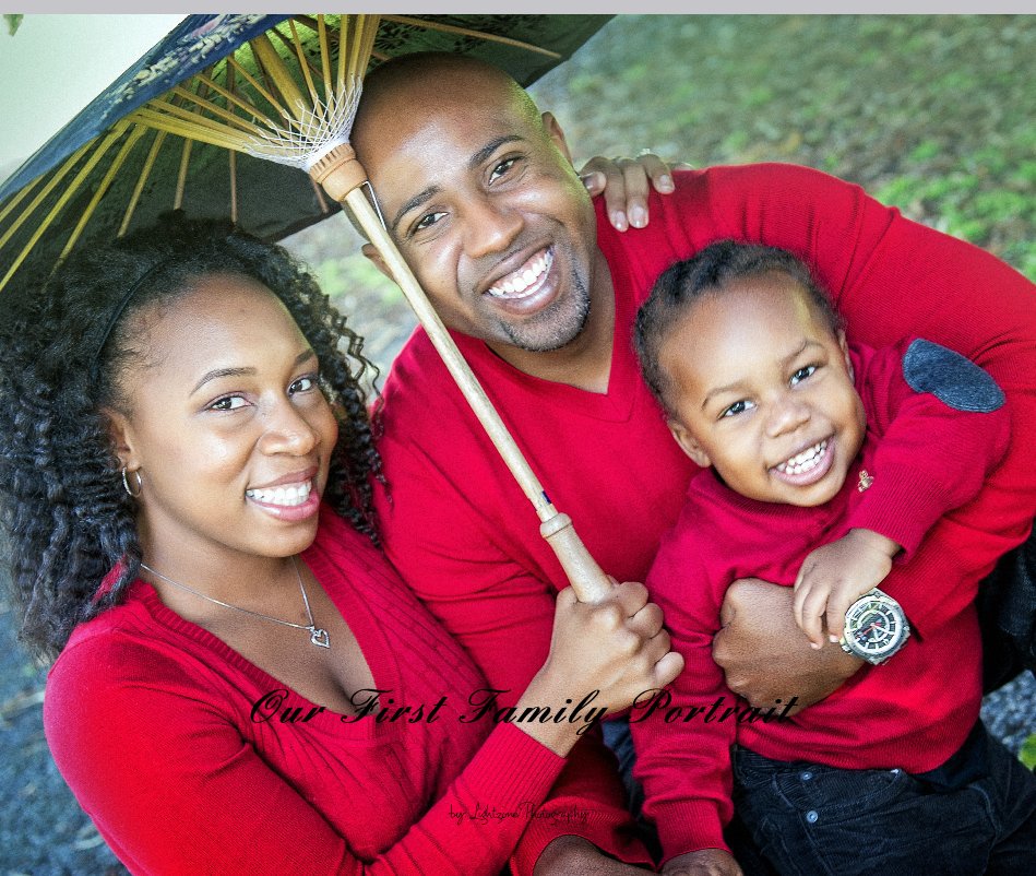 View Our First Family Portrait by by: Lightzone Photography