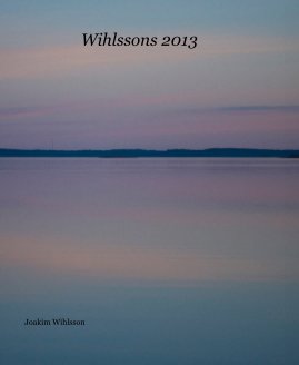 Wihlssons 2013 book cover