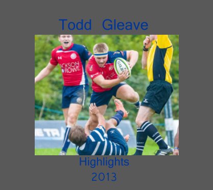 Todd Gleave book cover