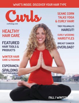 Curls Magazine book cover