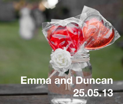 Emma and Duncan 25.05.13 book cover