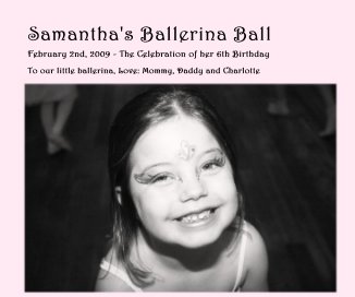 Samantha's Ballerina Ball book cover