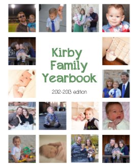 Kirby Family Yearbook book cover