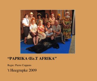 âPAPRIKA Åe.T AFRIKAâ book cover