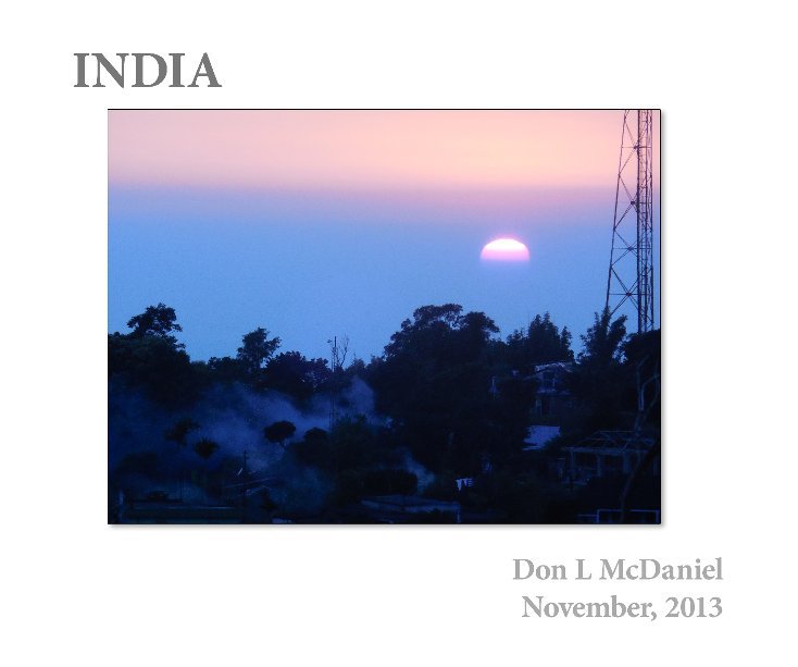 View INDIA by Donald L McDaniel