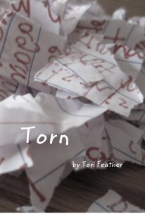 Torn book cover