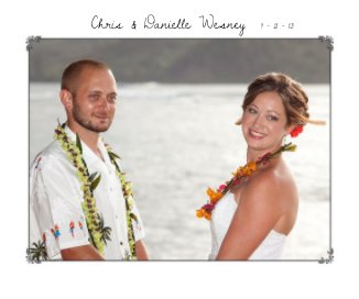 Chris & Danielle Wesney 9 - 21 - 13 book cover