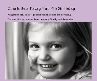 Charlotte's Faery Fun 4th Birthday book cover