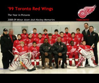 '99 Toronto Red Wings Minor Atom book cover