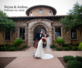 Neysa & Joshua February 22, 2009 book cover