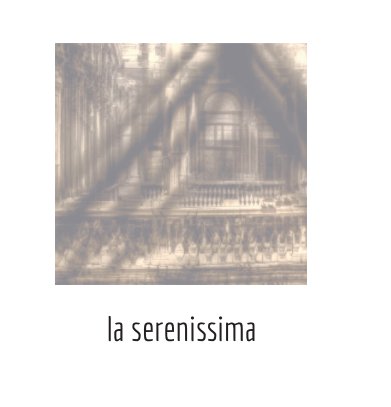 La Serenissima book cover