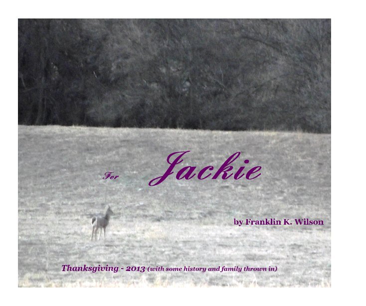 View For Jackie by Franklin K. Wilson