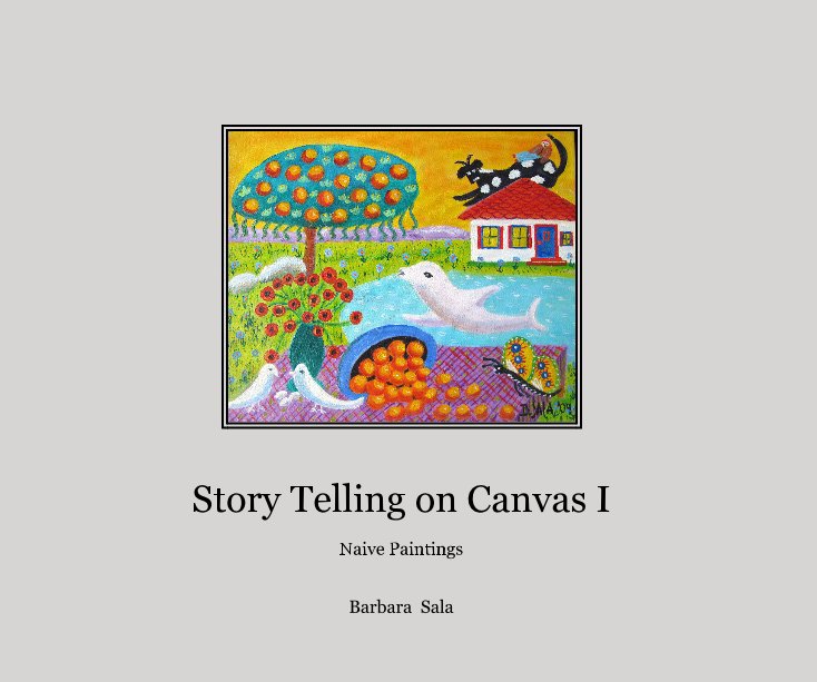 View Story Telling on Canvas I by Barbara Sala
