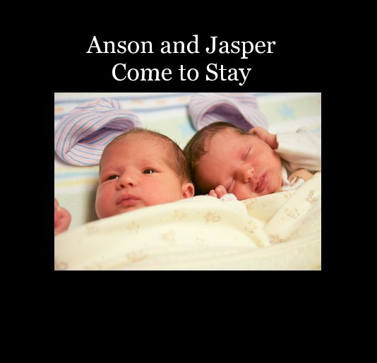 View Anson and Jasper Come to Stay by tonithegreat