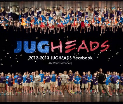 2012-2013 JUGHEADS Yearbook book cover