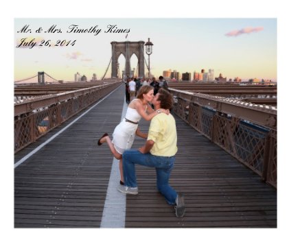 Mr. & Mrs. Timothy Kimes July 26, 2014 book cover