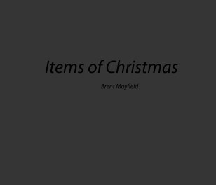Items of Christmas book cover