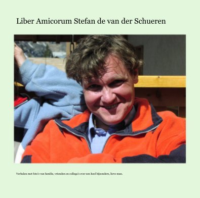 Liber Amicorum Stefan de van der Schueren book cover