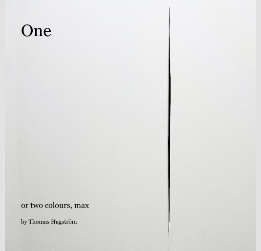 Ver One por Thomas Hagstrom
