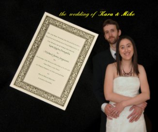 the wedding of Kara & Mike book cover