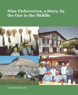 Nine Etcheverrys, a Story, by the One in the Middle book cover