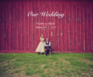 Our Wedding Caitlin & Blake book cover