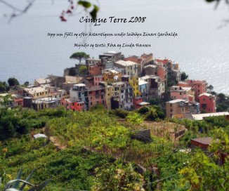 Cinque Terre 2008 book cover