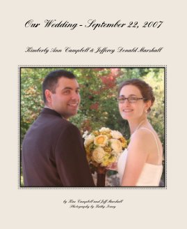 Our Wedding - September 22, 2007 book cover