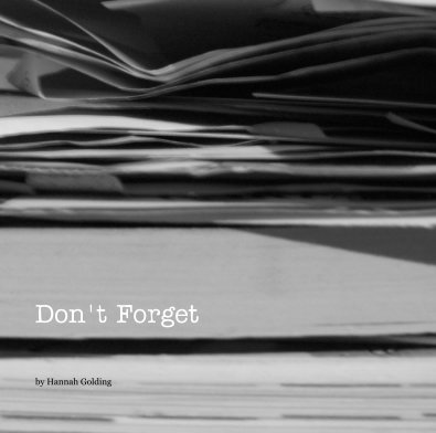Don't Forget book cover