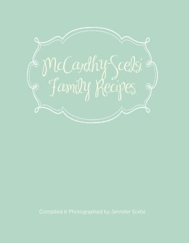 McCarthy Scelsi Cookbook book cover