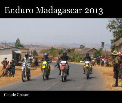Enduro Madagascar 2013 book cover