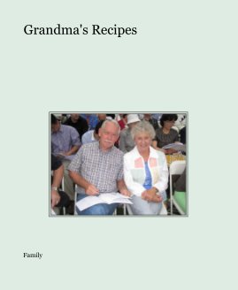 Grandma's Recipes book cover