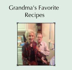 Grandma's Favorite Recipes book cover