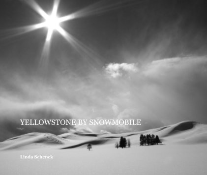 YELLOWSTONE BY SNOWMOBILE book cover