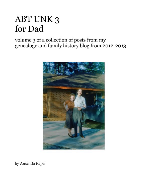 View ABT UNK 3 for Dad by Amanda Pape