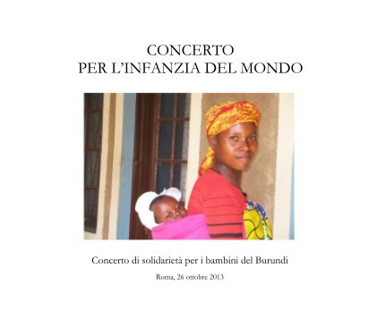 CONCERTO PER L’INFANZIA DEL MONDO book cover