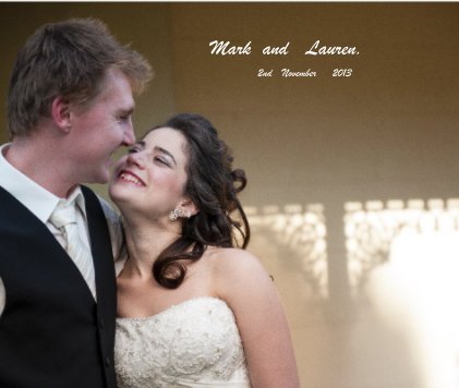 Mark and Lauren. 2nd November 2013 book cover