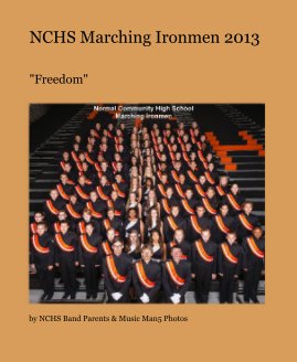 NCHS Marching Ironmen 2013 book cover