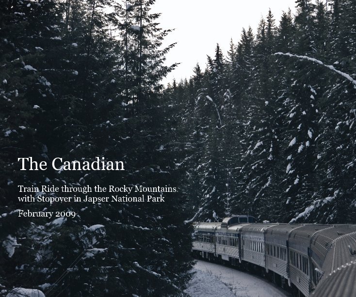View The Canadian Train Ride through the Rocky Mountains with Stopover in Japser National Park February 2009 by Udo