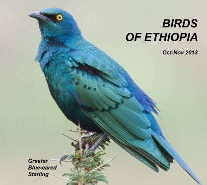 Birds of Ethiopia book cover