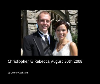 Christopher & Rebecca Wedding book cover