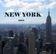 NEW YORK 2008 book cover