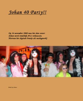 Johan 40 Party!! book cover