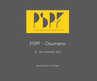 PSPF - Disumano book cover