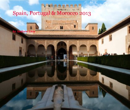 Spain, Portugal & Morocco 2013 book cover