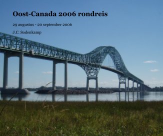 Oost-Canada 2006 rondreis book cover