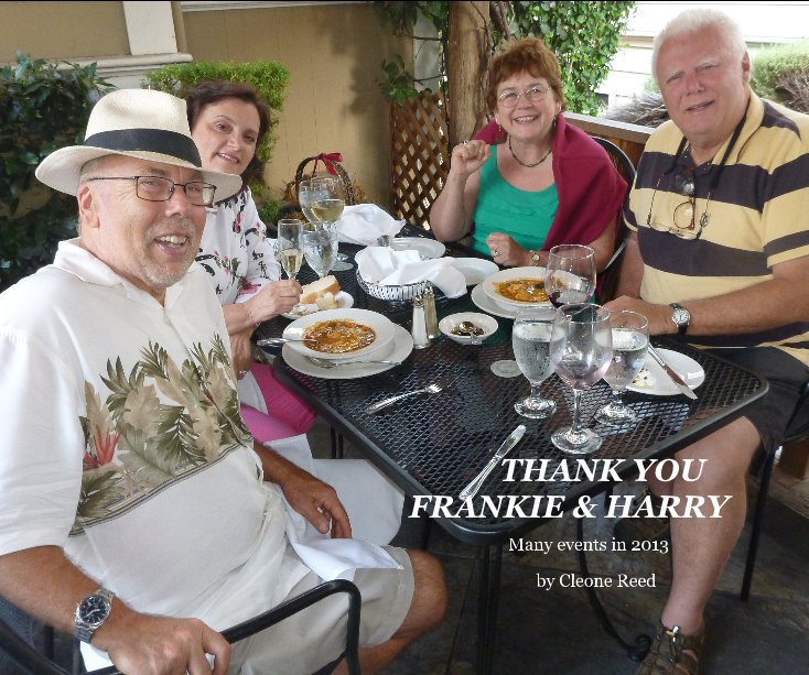 View THANK YOU FRANKIE & HARRY by Cleone Reed